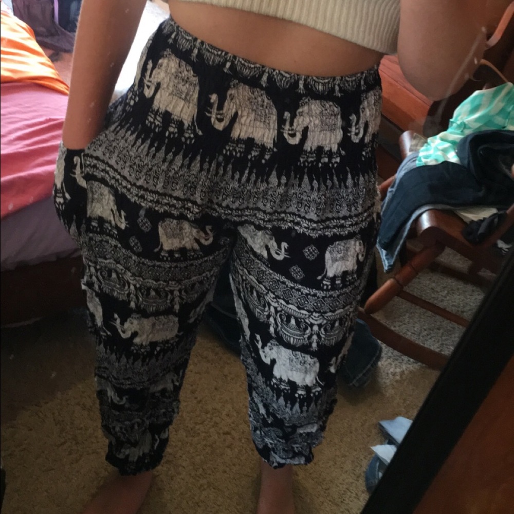 elephant stretchy pants